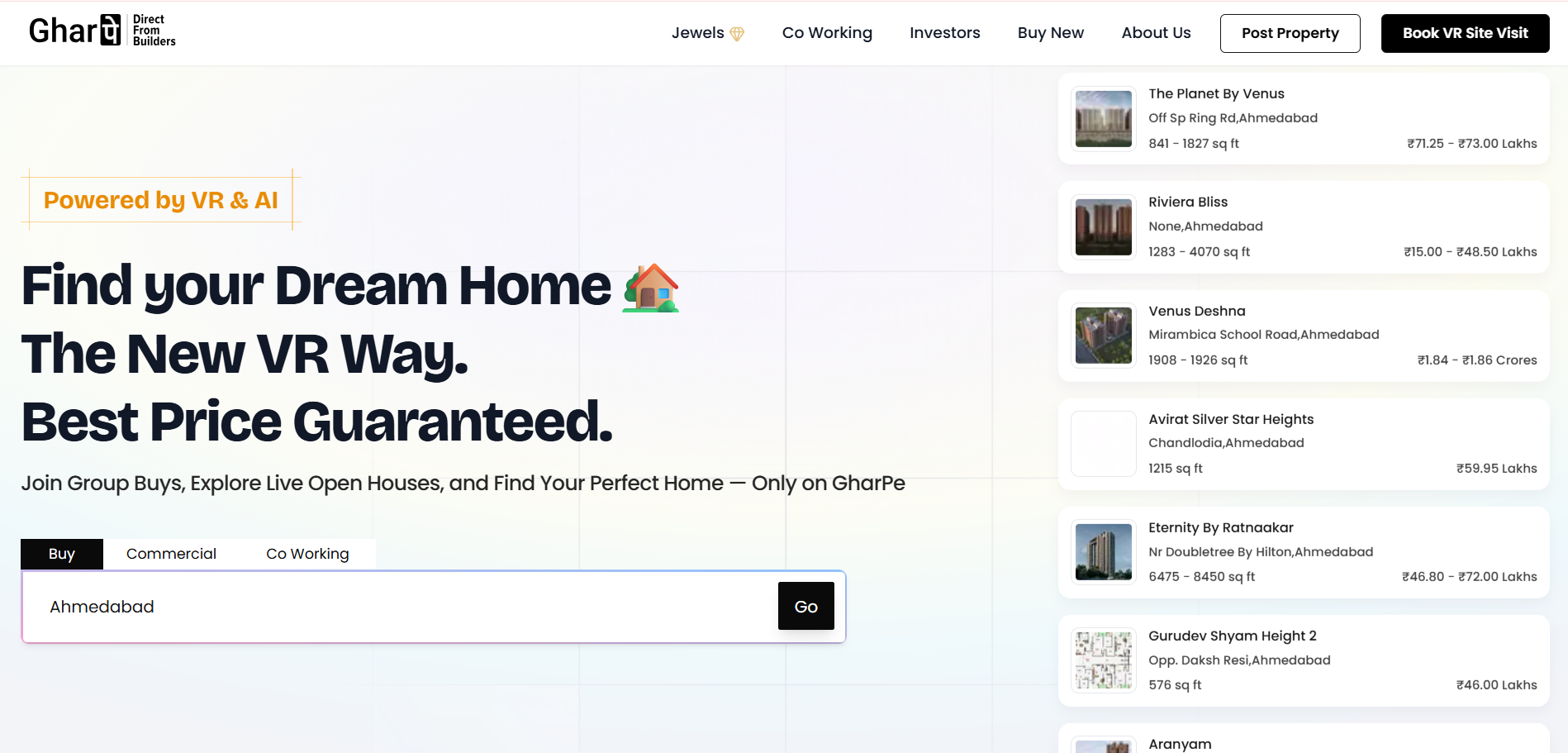 GharPe - Direct From Builders